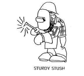 STURDY STUSH trademark