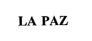 LA PAZ trademark