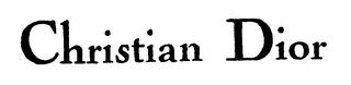 CHRISTIAN DIOR trademark