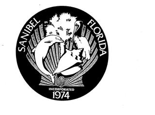 SANIBEL FLORIDA INCORPORATED 1974 trademark