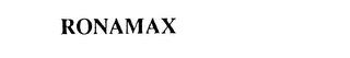 RONAMAX trademark