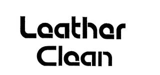 LEATHER CLEAN trademark