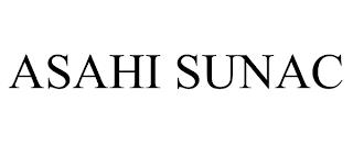 ASAHI SUNAC trademark