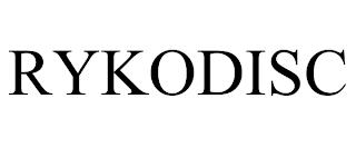 RYKODISC trademark