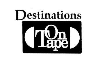 DESTINATIONS ON TAPE trademark