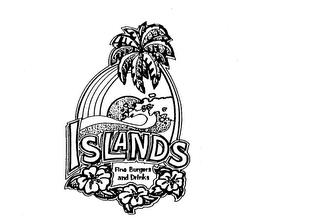 ISLANDS FINE BURGERS AND DRINKS trademark