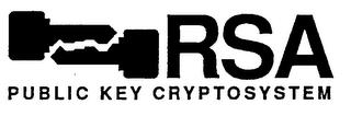 RSA PUBLIC KEY CRYPTOSYSTEM trademark