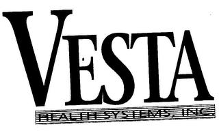 VESTA HEALTH SYSTEMS, INC. trademark