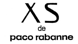 XS DE PACO RABANNE trademark