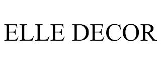 ELLE DECOR trademark