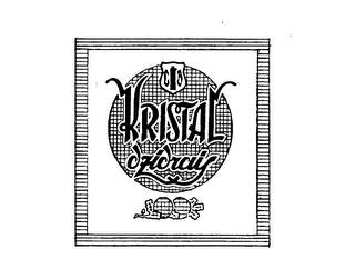 KRISTAL RUSSIAN VODKA IMPORTED FROM THE USSR trademark