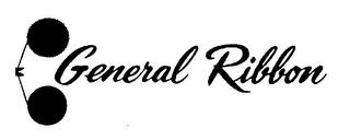 GENERAL RIBBON trademark