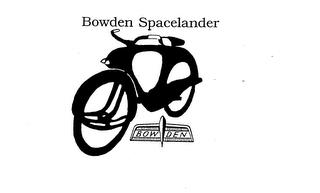 BOWDEN SPACELANDER BOWDEN trademark