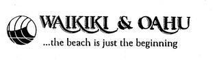 WAIKIKI & OAHU ...THE BEACH IS JUST THE BEGINNING trademark