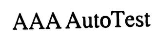 AAA AUTOTEST trademark