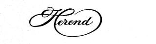 HEREND trademark