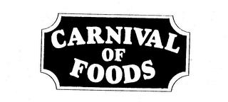 CARNIVAL OF FOODS trademark