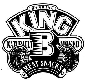 GENUINE KING B NATURALLY SMOKED trademark