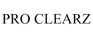 PRO CLEARZ trademark