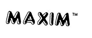 MAXIM trademark