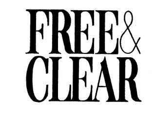 FREE & CLEAR trademark