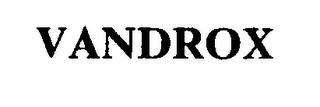 VANDROX trademark