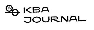 KBA JOURNAL trademark