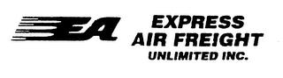 EA EXPRESS AIR FREIGHT UNLIMITED INC. trademark