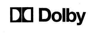 DD DOLBY trademark