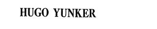 HUGO YUNKER trademark