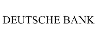 DEUTSCHE BANK trademark