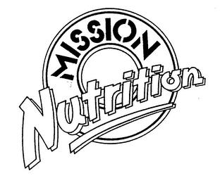 MISSION NUTRITION trademark