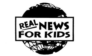 REAL NEWS FOR KIDS trademark