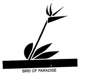 BIRD OF PARADISE trademark