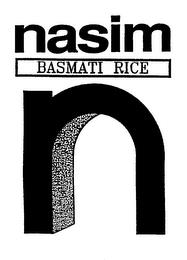 NASIM BASMATI RICE N trademark