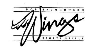 BOB BAUMHOWER'S WINGS SPORTS GRILLE trademark