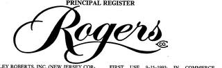 ROGERS CO. trademark