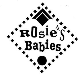 ROSIE'S BABIES trademark