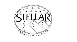 STELLAR NATURAL SPRING WATER trademark