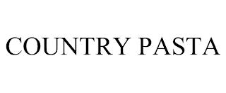 COUNTRY PASTA trademark