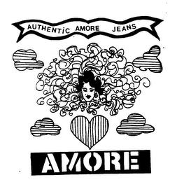 AUTHENTIC AMORE JEANS AMORE trademark