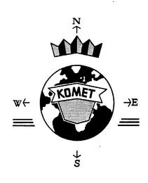 N E S W KOMET trademark