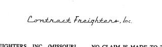 CONTRACT FREIGHTERS, INC. trademark