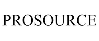 PROSOURCE trademark