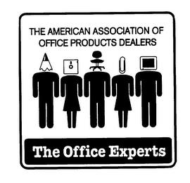 THE AMERICAN ASSOCIATION OF OFFICE PRODUCTS DEALERS THE OFFICE EXPERTS trademark