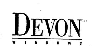 DEVON WINDOWS trademark