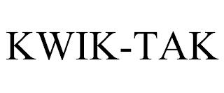 KWIK-TAK trademark