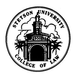 STETSON UNIVERSITY COLLEGE OF LAW 1900 trademark