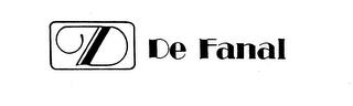 D DE FANAL trademark