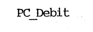 PC DEBIT trademark